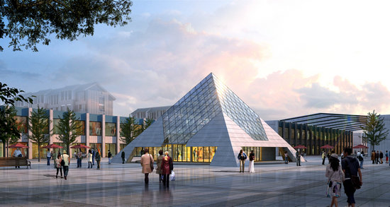 长沙金字塔网架